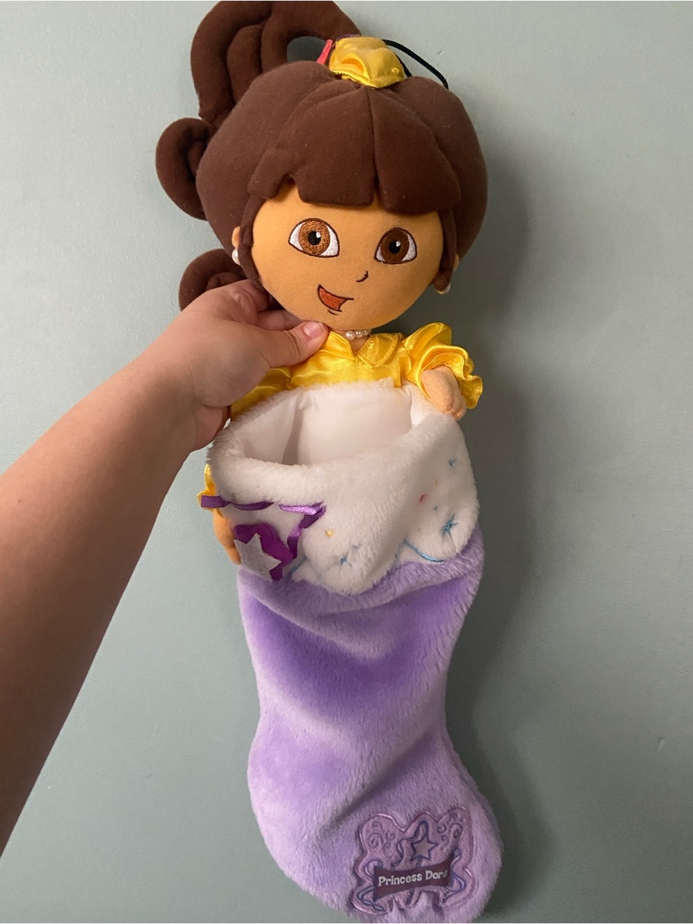 Vintage Dora the Explorer Christmas Stocking (Y2K)